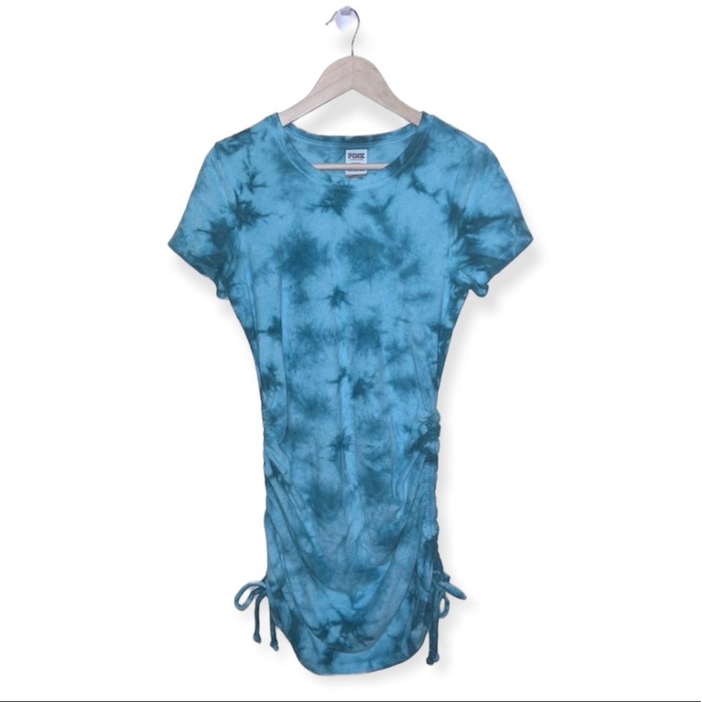 NWT Victoria’s Secret PINK Beach Terry Rushed Side Dress